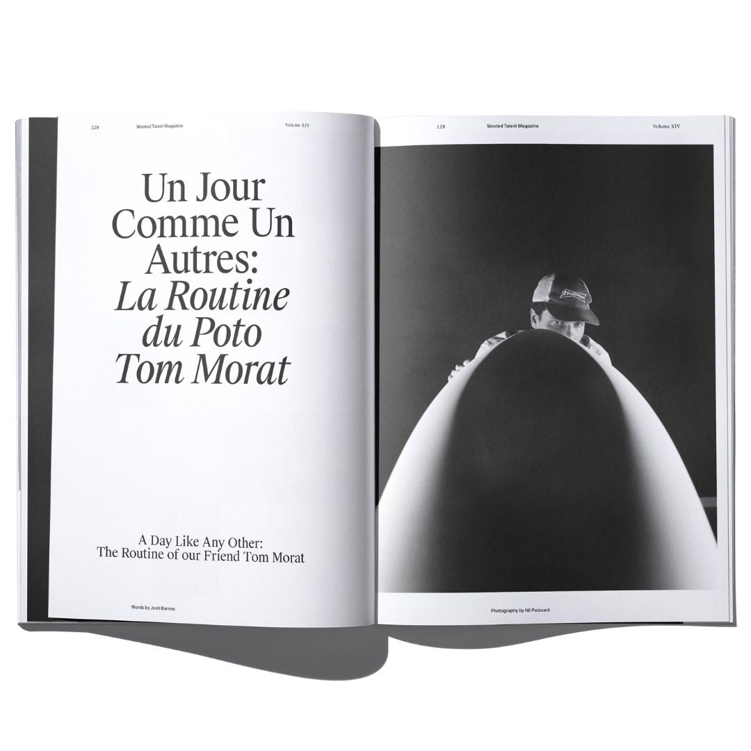 Magazine Vol XIV & Wasted Talent Tote Bag - Black