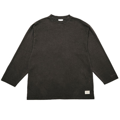Lugano Long Sleeve T-Shirt - Washed Black