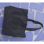 Aequitas Tote Bag // WASHED BLACK