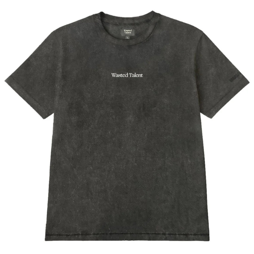 Lutea Acid Wash Premium T-Shirt // WASHED BLACK
