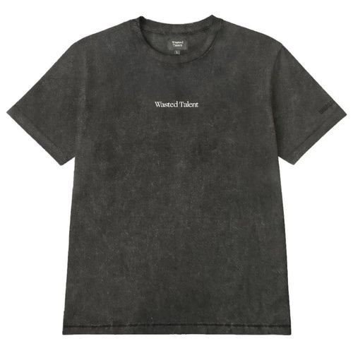 Lutea Acid Wash Premium T-Shirt // WASHED BLACK