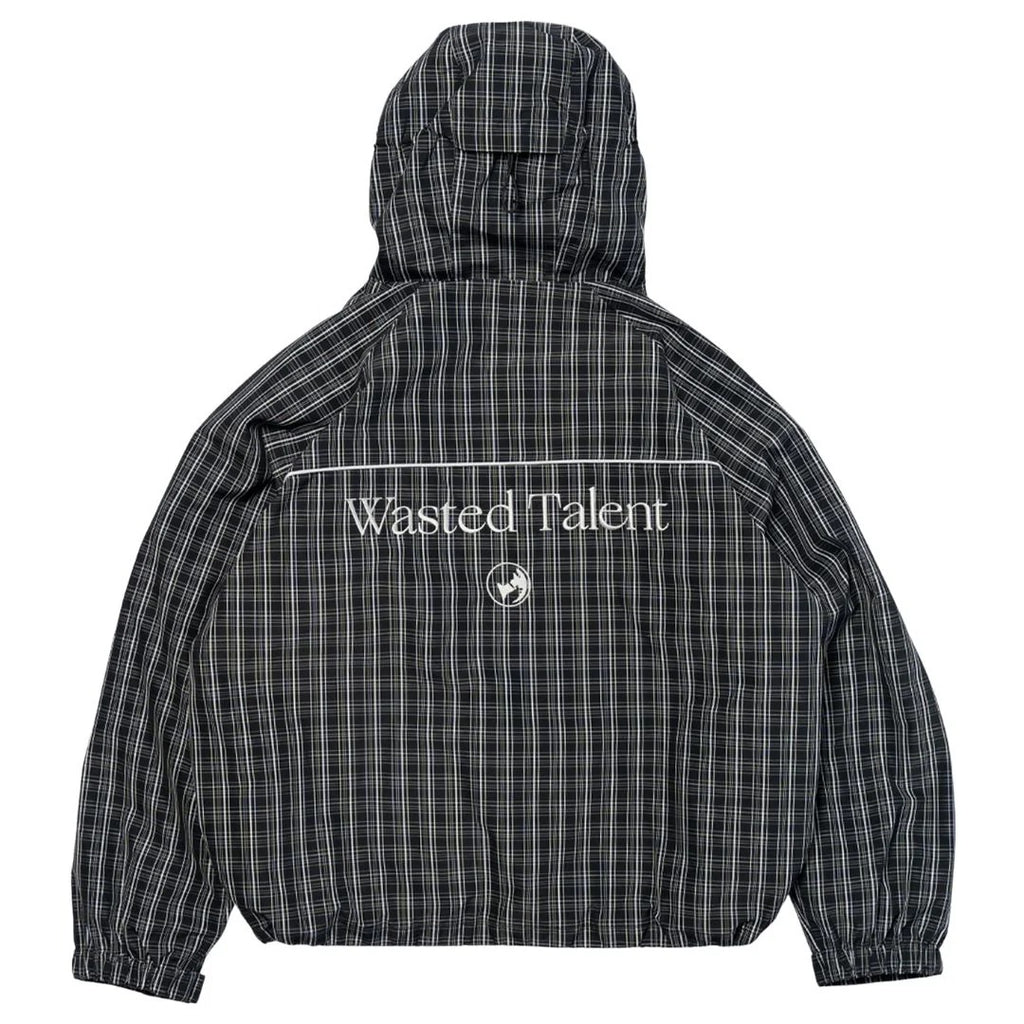 [Wasted Talent X Nomadik]<br>Outerwear Jacket // Check Grey