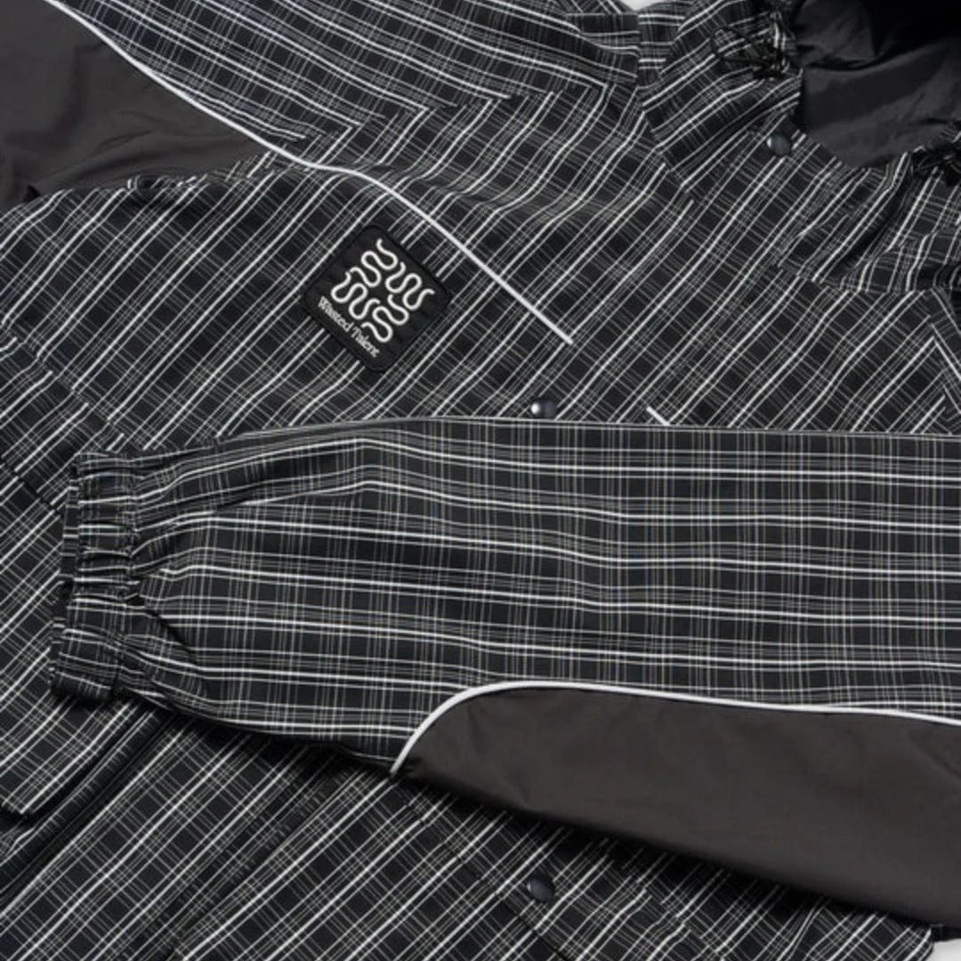 Wasted Talent X Nomadik]Outerwear Jacket // Check Grey – Wasted