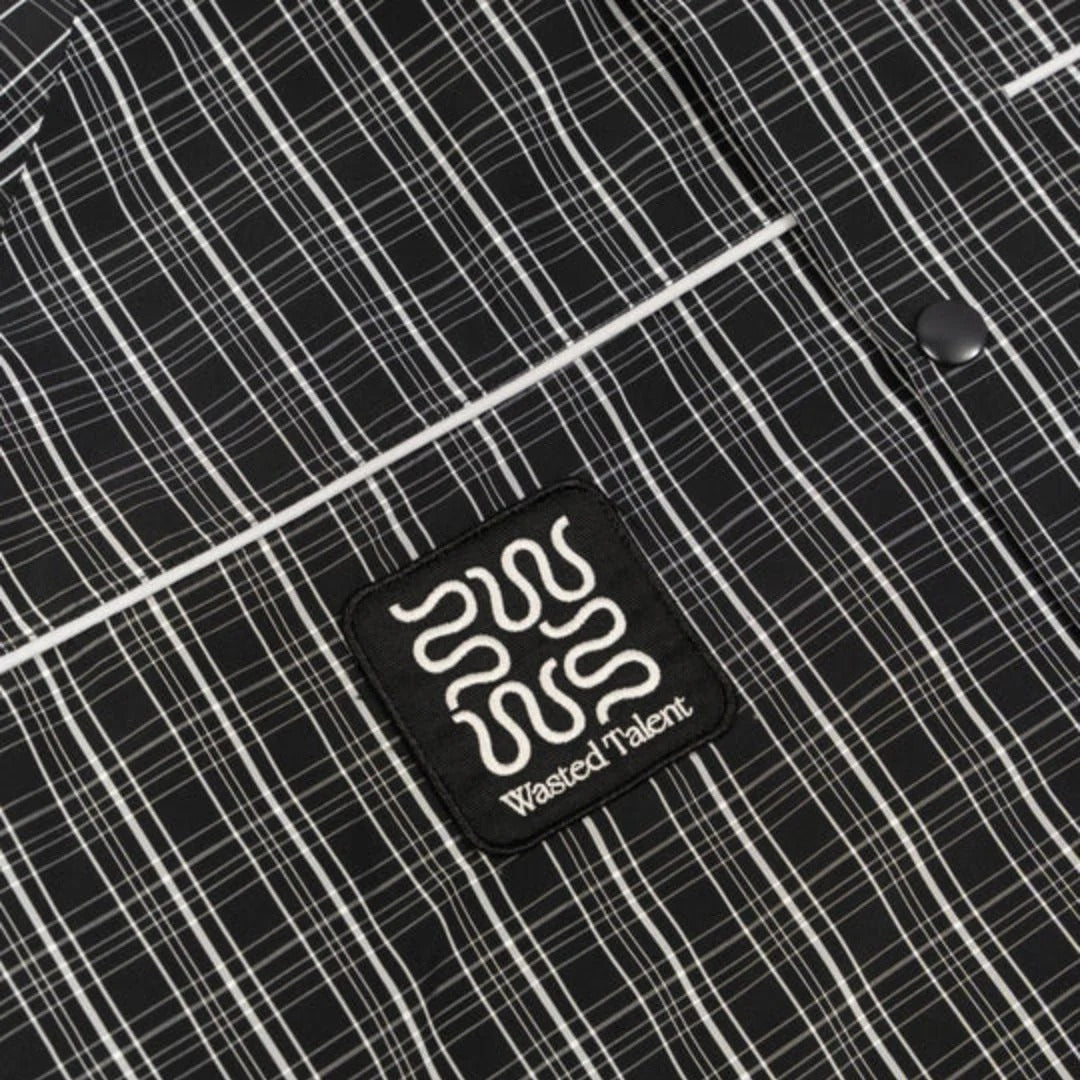 [Wasted Talent X Nomadik]<br>Outerwear Jacket // Check Grey