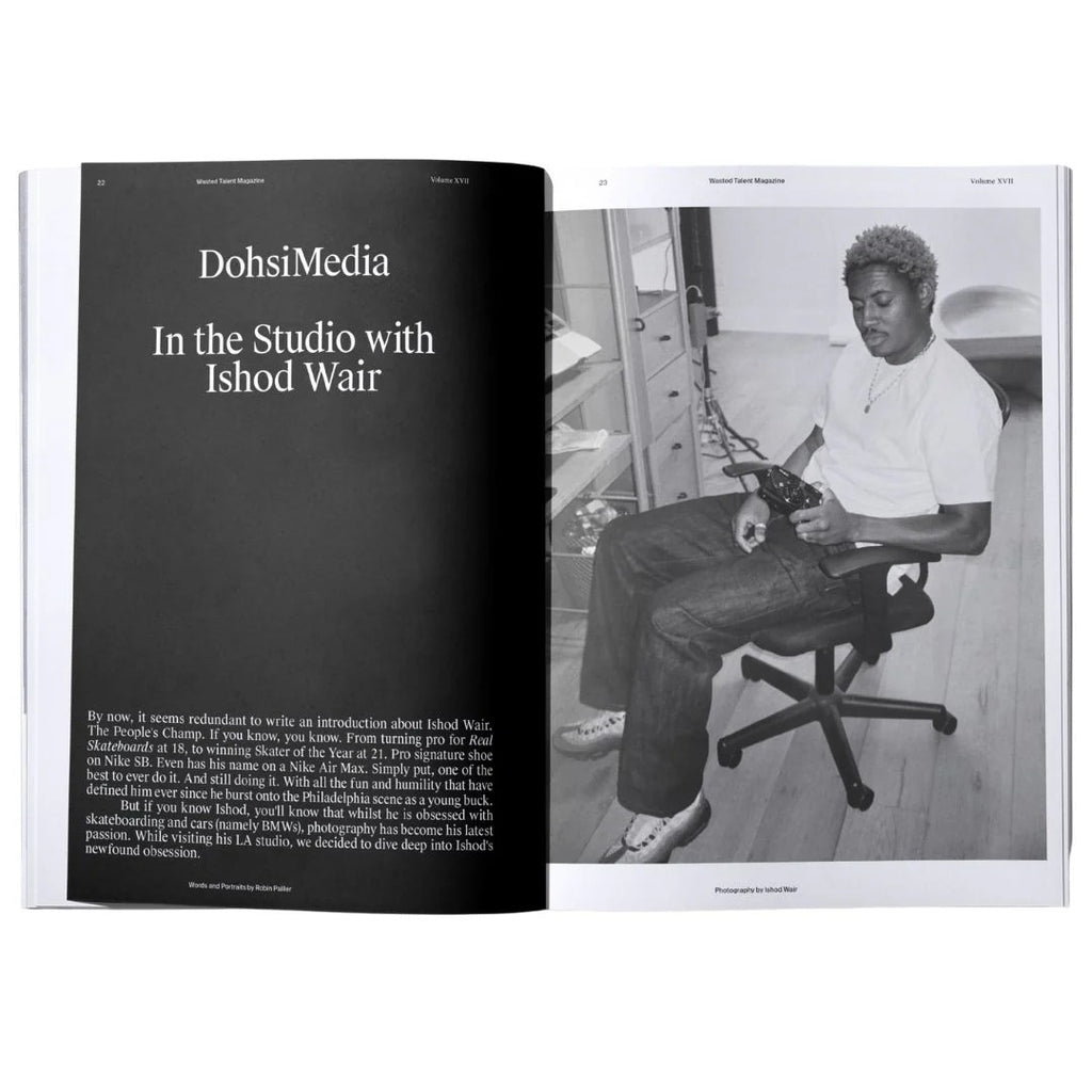 Wasted Talent Magazine Vol XVII & Tote Bag // WHITE, BLACK, PINK