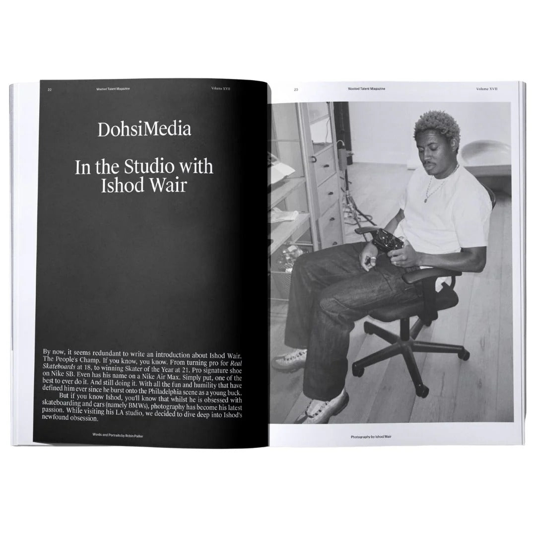 Wasted Talent Magazine Vol XVII & Tote Bag // WHITE, BLACK, PINK