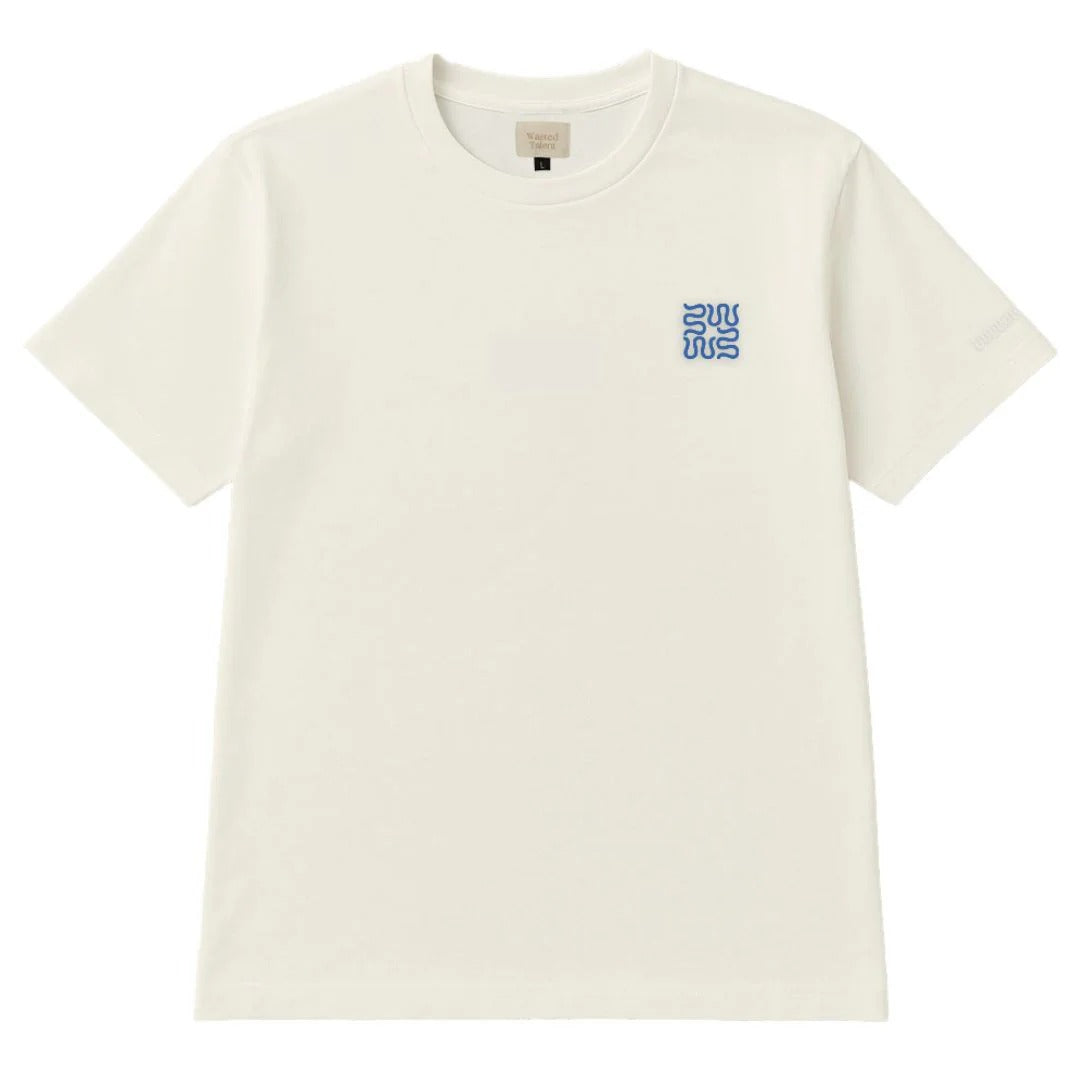 Wasted Talent X Nomadik]Jacquard Hoodwarmer // Blue / Gold