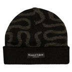 [Wasted Talent X Nomadik]<br>Jacquard Beanie // Black / Grey