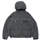 [Wasted Talent X Nomadik]<br>Outerwear Jacket // Check Grey