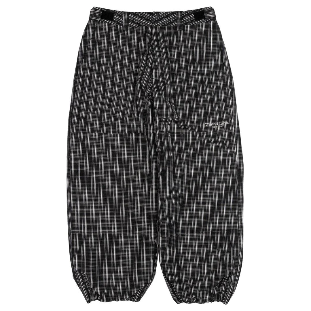 Wasted Talent X Nomadik]Outerwear Pants // Check Grey – Wasted