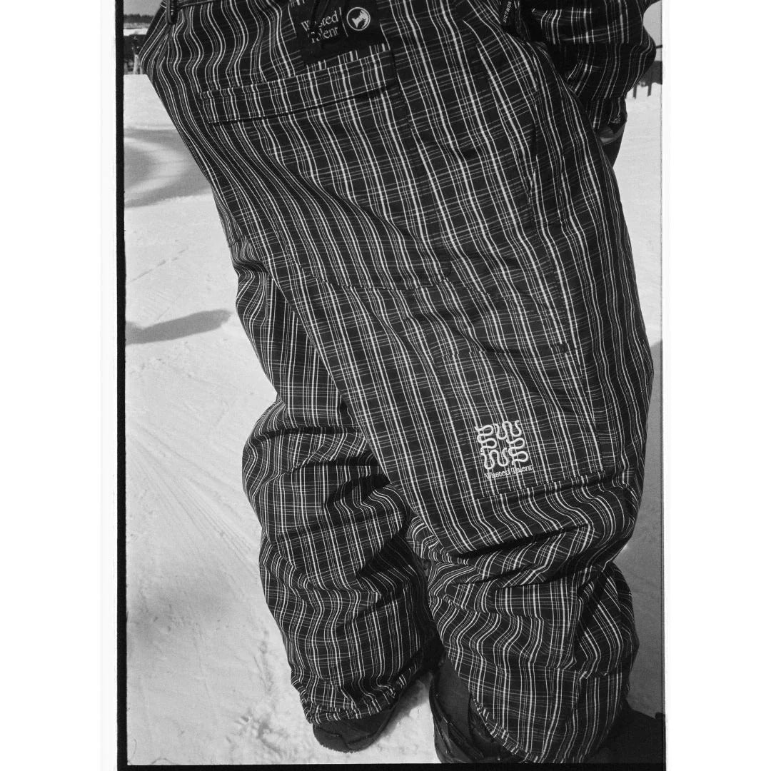 Wasted Talent X Nomadik]Outerwear Pants // Check Grey – Wasted
