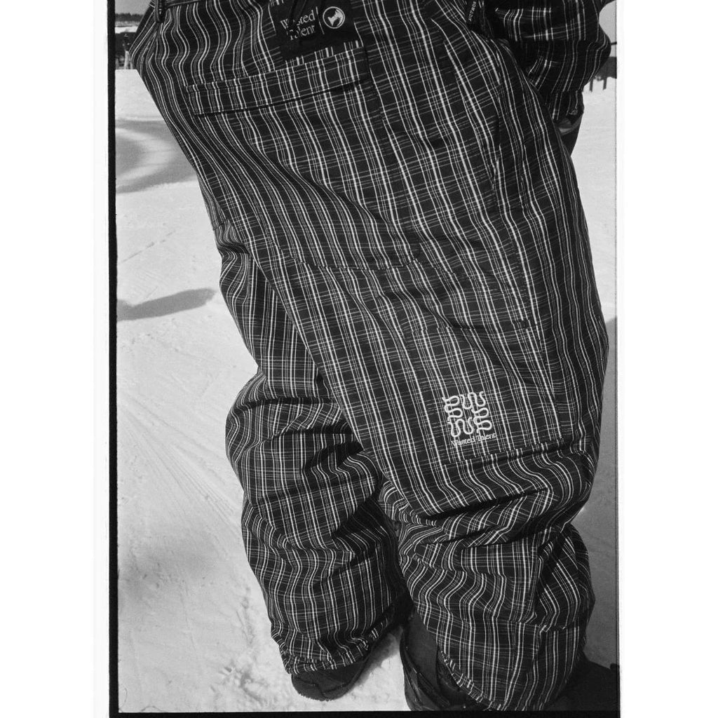 [Wasted Talent X Nomadik]<br>Outerwear Pants // Check Grey