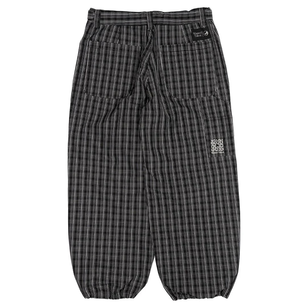 [Wasted Talent X Nomadik]<br>Outerwear Pants // Check Grey