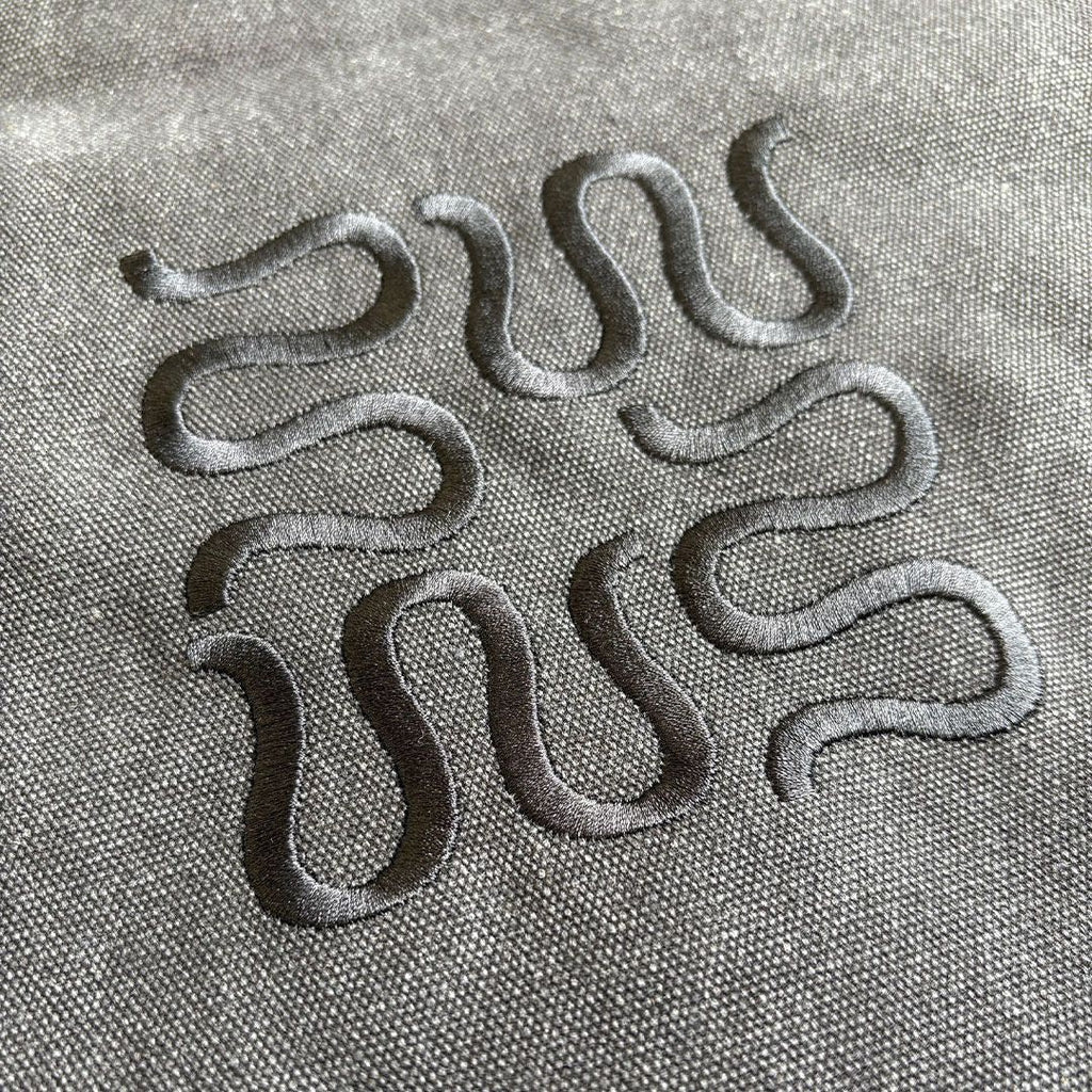 Aequitas Tote Bag // WASHED BLACK