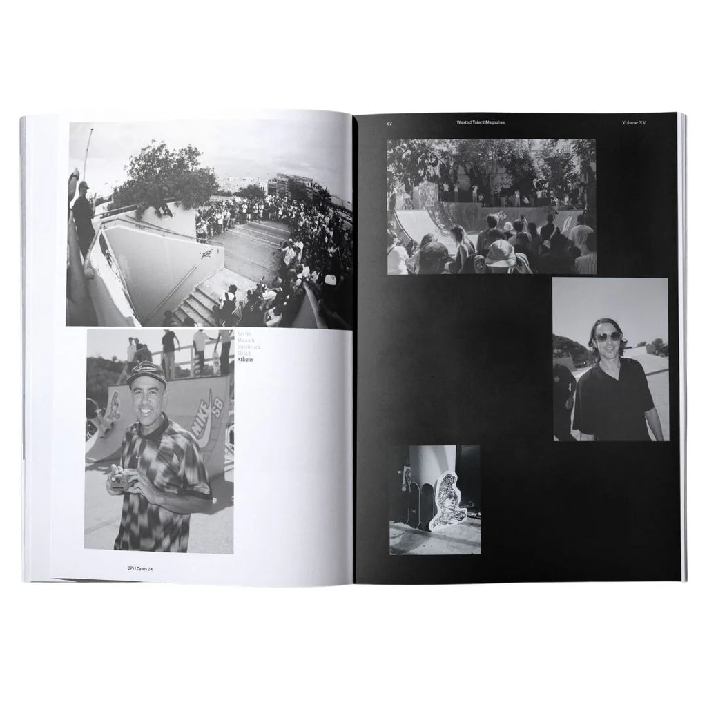 Magazine Vol XV & Wasted Talent Tote Bag - Black
