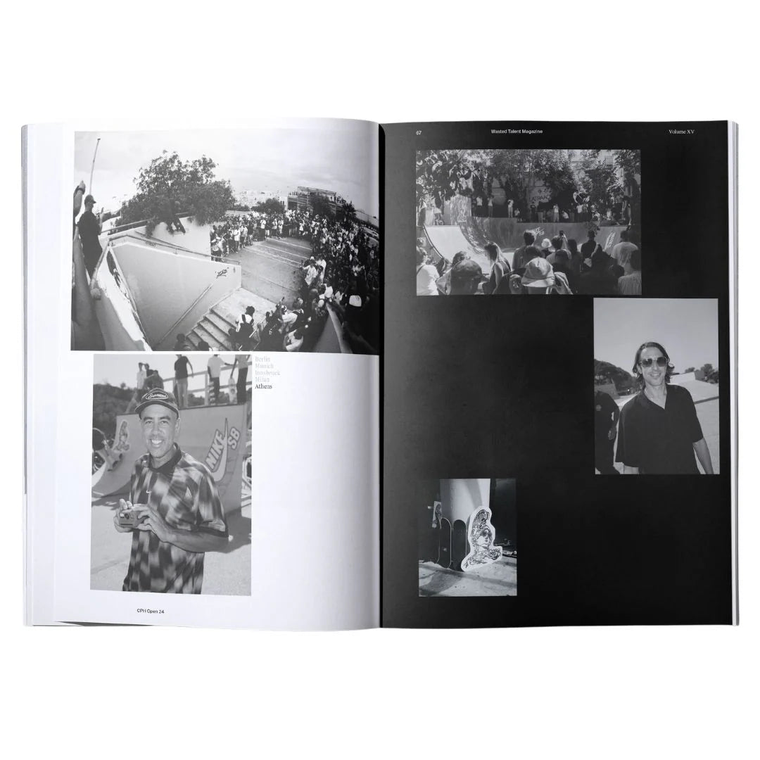 Magazine Vol XV & Wasted Talent Tote Bag - Black