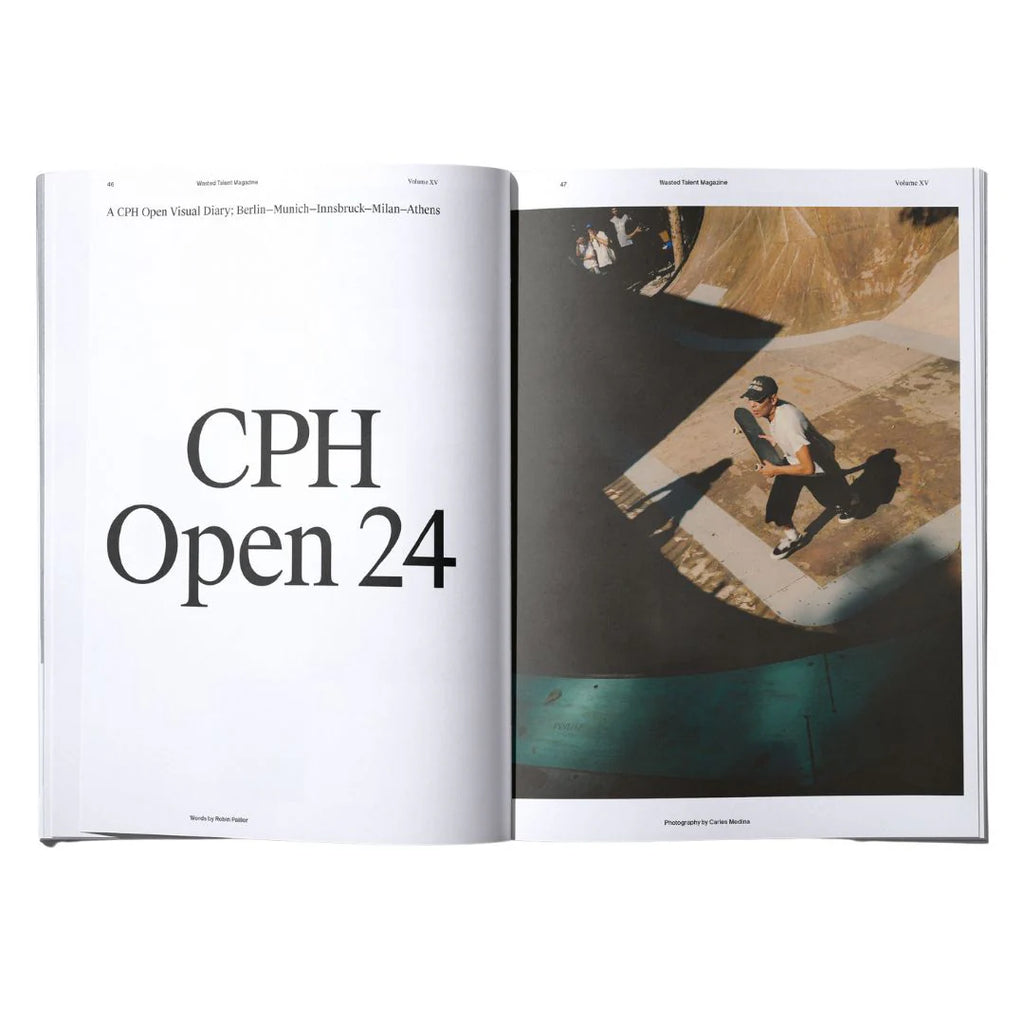 Magazine Vol XV & Wasted Talent Tote Bag - Black