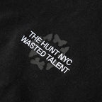 Wasted Talent X The Hunt NYC Hoodie - Washed Black