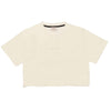 Womens Avon Cropped T-Shirt - Bone